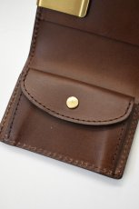 画像4: MASTER & Co. (マスターアンドコー) BUTTERO CARD CASE + MONEY CLIP [CHOCO] (4)