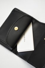 画像6: MASTER & Co. (マスターアンドコー) BUTTERO CARD CASE + MONEY CLIP [BLACK] (6)