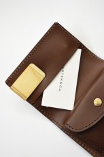 画像7: MASTER & Co. (マスターアンドコー) BUTTERO CARD CASE + MONEY CLIP [CHOCO] (7)