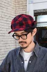 画像6: L.L.Bean (エルエルビーン) Maine Guide Wool Cap with PrimaLoft Plaid [RED/BLACK] (6)