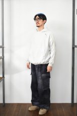 画像7: kontor (コントール) Basket Dyed Corduroy Cargo Pants [NAVY] (7)
