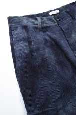 画像11: kontor (コントール) Basket Dyed Corduroy Cargo Pants [NAVY] (11)