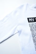 画像15: Behind The River (ビハインドザリバー) USA Thermal L/S MY HEROES [WHITE] (15)