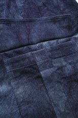 画像18: kontor (コントール) Basket Dyed Corduroy Cargo Pants [NAVY] (18)
