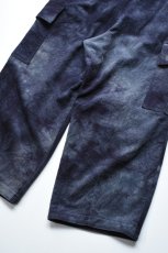 画像23: kontor (コントール) Basket Dyed Corduroy Cargo Pants [NAVY] (23)