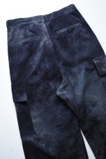 画像20: kontor (コントール) Basket Dyed Corduroy Cargo Pants [NAVY] (20)