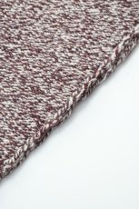 画像19: Caledoor (カレドアー) British Wool Half Zip Knit Made by Macalastair [DAMSON/NEW NATURAL] (19)