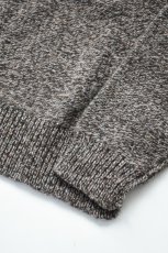 画像15: Caledoor (カレドアー) British Wool Half Zip Knit Made by Macalastair [LIGHT GRAPHITE/GRITSTONE] (15)