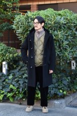 画像7: INVERTERE (インバーティア) NEWTON ABBOT DUFFLE COAT REGULAR FIT [BLACK] (7)