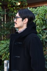 画像11: INVERTERE (インバーティア) NEWTON ABBOT DUFFLE COAT REGULAR FIT [BLACK] (11)