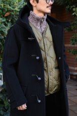 画像10: INVERTERE (インバーティア) NEWTON ABBOT DUFFLE COAT REGULAR FIT [BLACK] (10)