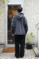 画像8: WALLA WALLA SPORT (ワラワラスポーツ) 13oz FULL ZIP HOODIE [USED BLACK] (8)