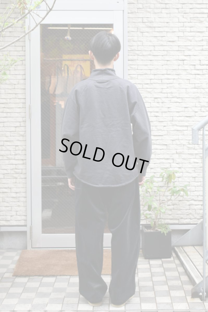 画像8: WALLA WALLA SPORT (ワラワラスポーツ) 13oz ROLL NECK TURTLE [USED BLACK] (8)