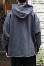 画像5: WALLA WALLA SPORT (ワラワラスポーツ) 13oz FULL ZIP HOODIE [USED BLACK] (5)