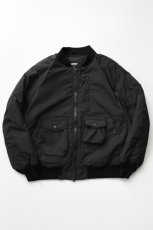 画像2: MODMNT (モドメント) AVIATOR JKT [BLACK] (2)