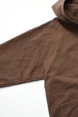 画像10: WALLA WALLA SPORT (ワラワラスポーツ) 13oz FULL ZIP HOODIE [DARK BROWN] (10)