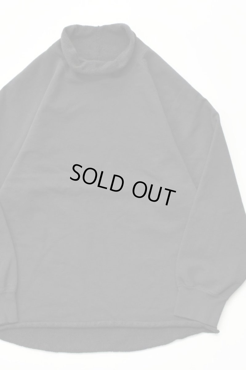 画像1: WALLA WALLA SPORT (ワラワラスポーツ) 13oz ROLL NECK TURTLE [USED BLACK] (1)