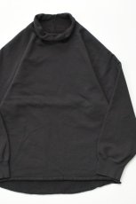 画像1: WALLA WALLA SPORT (ワラワラスポーツ) 13oz ROLL NECK TURTLE [USED BLACK] (1)