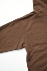画像17: WALLA WALLA SPORT (ワラワラスポーツ) 13oz FULL ZIP HOODIE [DARK BROWN] (17)