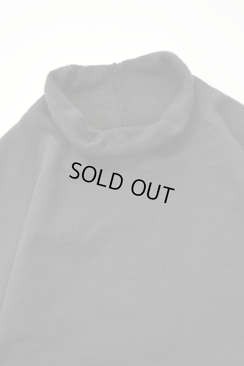 画像9: WALLA WALLA SPORT (ワラワラスポーツ) 13oz ROLL NECK TURTLE [USED BLACK] (9)