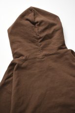 画像16: WALLA WALLA SPORT (ワラワラスポーツ) 13oz FULL ZIP HOODIE [DARK BROWN] (16)