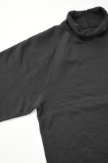 画像10: WALLA WALLA SPORT (ワラワラスポーツ) 13oz ROLL NECK TURTLE [USED BLACK] (10)