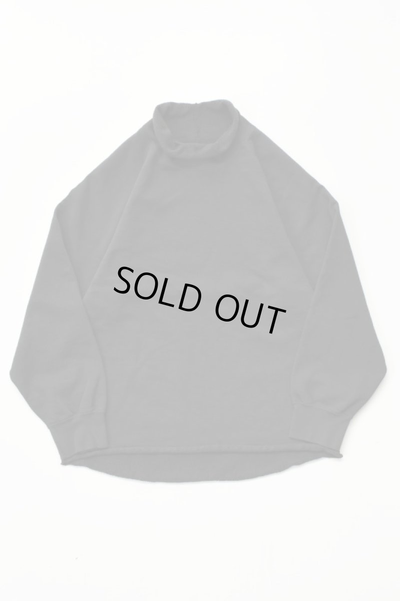 画像2: WALLA WALLA SPORT (ワラワラスポーツ) 13oz ROLL NECK TURTLE [USED BLACK] (2)