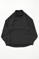 画像2: WALLA WALLA SPORT (ワラワラスポーツ) 13oz ROLL NECK TURTLE [USED BLACK] (2)