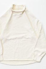 画像1: WALLA WALLA SPORT (ワラワラスポーツ) 13oz ROLL NECK TURTLE [IVORY] (1)