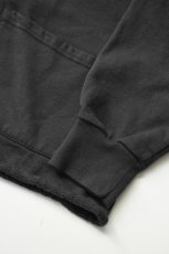 画像14: WALLA WALLA SPORT (ワラワラスポーツ) 13oz FULL ZIP HOODIE [USED BLACK] (14)