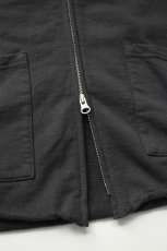画像15: WALLA WALLA SPORT (ワラワラスポーツ) 13oz FULL ZIP HOODIE [USED BLACK] (15)