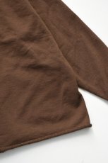 画像18: WALLA WALLA SPORT (ワラワラスポーツ) 13oz FULL ZIP HOODIE [DARK BROWN] (18)