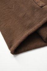 画像13: WALLA WALLA SPORT (ワラワラスポーツ) 13oz FULL ZIP HOODIE [DARK BROWN] (13)