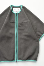 画像1: BURLAP OUTFITTER (バーラップアウトフィッター) PILE S/S JACKET [CHARCOAL] (1)