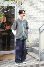 画像4: BURLAP OUTFITTER (バーラップアウトフィッター) PILE S/S JACKET [CHARCOAL] (4)