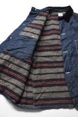 画像13: orslow (オアスロウ) WOOL LINER RELAX FIT DENIM COVERALL [ONE WASH] (13)