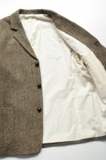 画像9: orslow (オアスロウ) RELAX FIT HARRIS TWEED JACKET [KHAKI] (9)