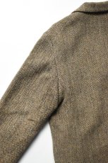 画像13: orslow (オアスロウ) RELAX FIT HARRIS TWEED JACKET [KHAKI] (13)