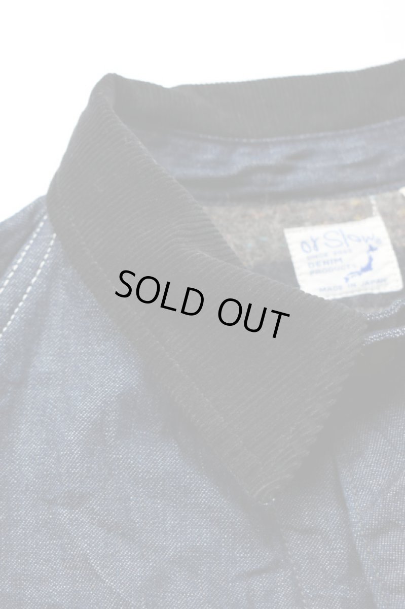 画像13: orslow (オアスロウ) WOOL LINER RELAX FIT DENIM COVERALL [ONE WASH] (13)