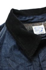 画像5: orslow (オアスロウ) WOOL LINER RELAX FIT DENIM COVERALL [ONE WASH] (5)