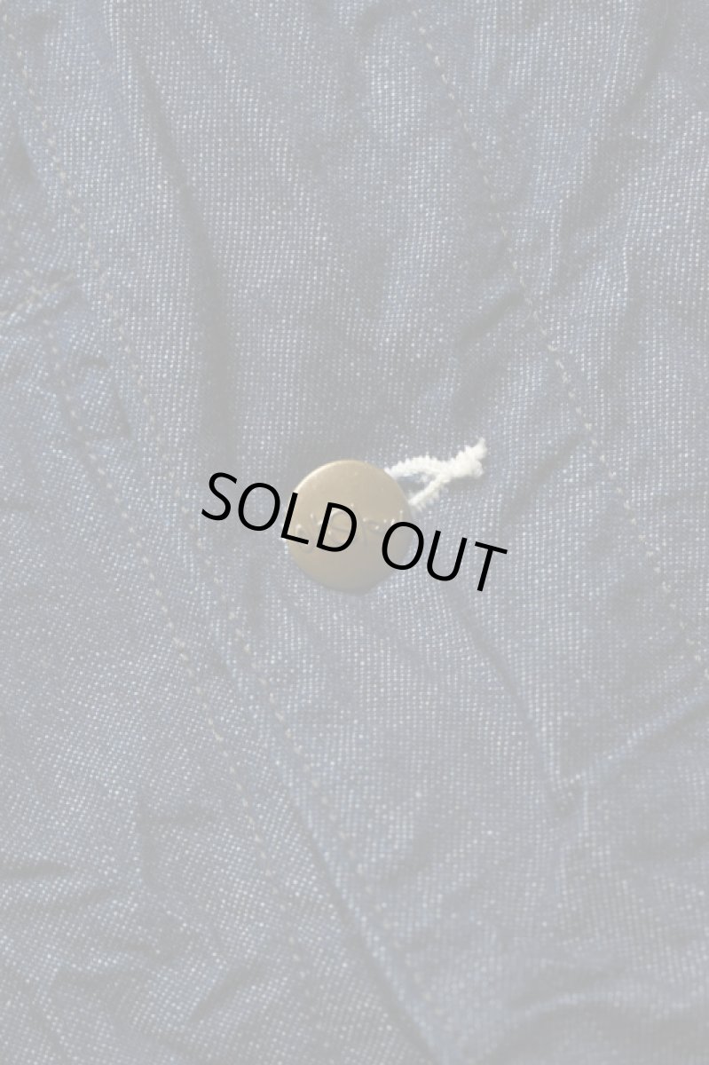 画像19: orslow (オアスロウ) WOOL LINER RELAX FIT DENIM COVERALL [ONE WASH] (19)