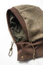 画像2: orslow (オアスロウ) REVERSIBLE HOODY RIB CAP [KHAKI] (2)