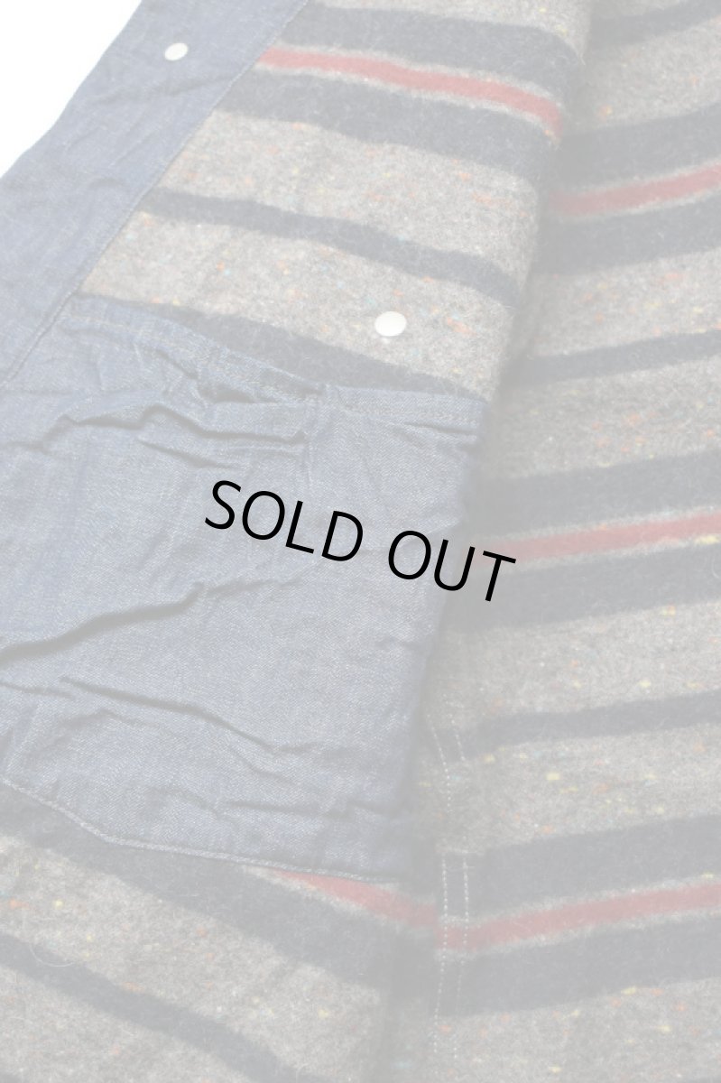 画像22: orslow (オアスロウ) WOOL LINER RELAX FIT DENIM COVERALL [ONE WASH] (22)