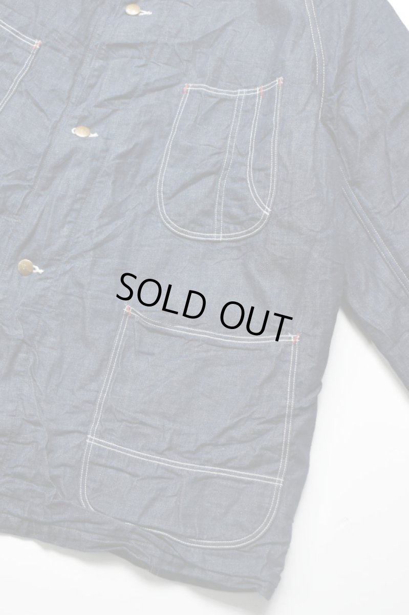 画像17: orslow (オアスロウ) WOOL LINER RELAX FIT DENIM COVERALL [ONE WASH] (17)