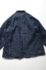 画像15: orslow (オアスロウ) WOOL LINER RELAX FIT DENIM COVERALL [ONE WASH] (15)