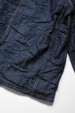 画像18: orslow (オアスロウ) WOOL LINER RELAX FIT DENIM COVERALL [ONE WASH] (18)