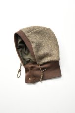 画像1: orslow (オアスロウ) REVERSIBLE HOODY RIB CAP [KHAKI] (1)