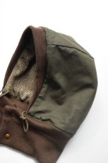 画像7: orslow (オアスロウ) REVERSIBLE HOODY RIB CAP [KHAKI] (7)