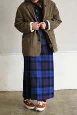 画像6: 【For WOMEN】O'NEIL OF DUBLIN (オニールオブダブリン) Worsted Wool-Tartan Long Kilt Skirt [OLD BOLEY] (6)