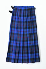 画像12: 【For WOMEN】O'NEIL OF DUBLIN (オニールオブダブリン) Worsted Wool-Tartan Long Kilt Skirt [OLD BOLEY] (12)